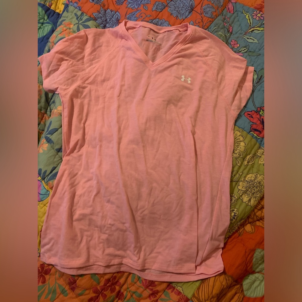 Pink Under Armour Top